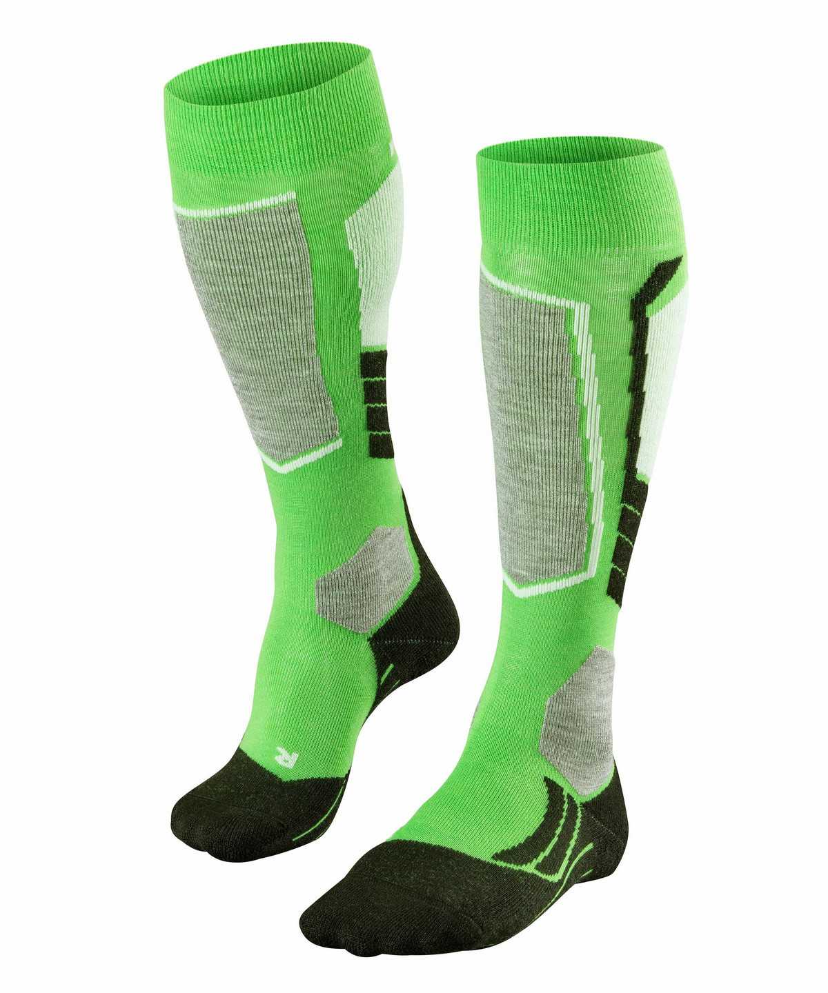 Dámské Sports Socks Falke SK2 Intermediate Skiing Knee-high Socks Zelene | 3851XUQOG