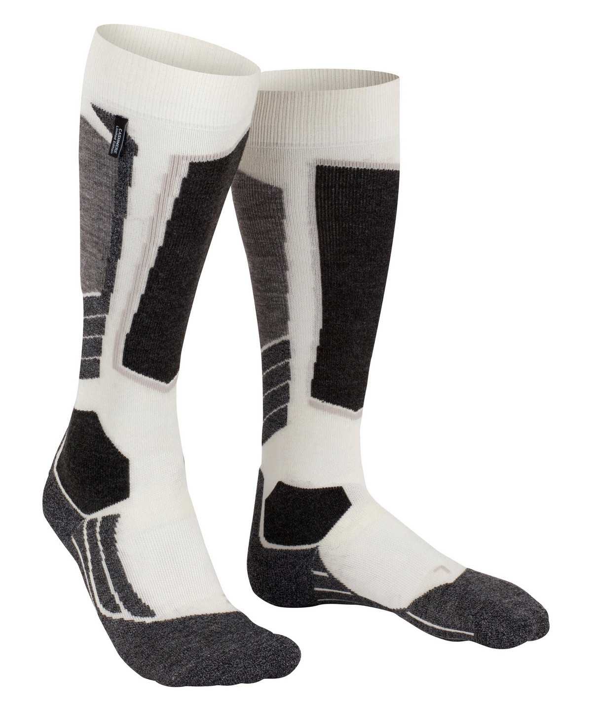 Dámské Sports Socks Falke SK2 Intermediate Skiing Knee-high Socks Bílé | 1480IKMHZ