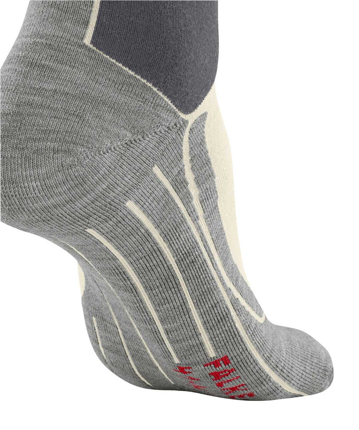 Dámské Sports Socks Falke SK4 Advanced Skiing Knee-high Socks Bílé | 7320FOSHG