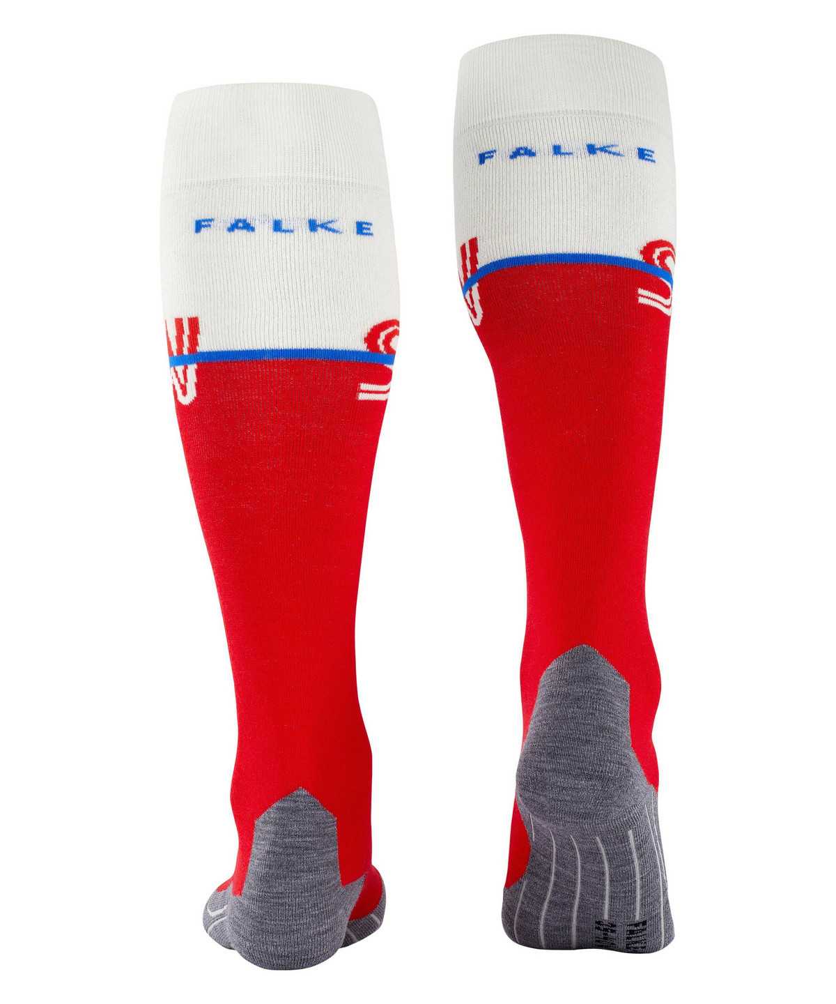 Dámské Sports Socks Falke SK4 Advanced Skiing Knee-high Socks Červené | 0928JCMGQ