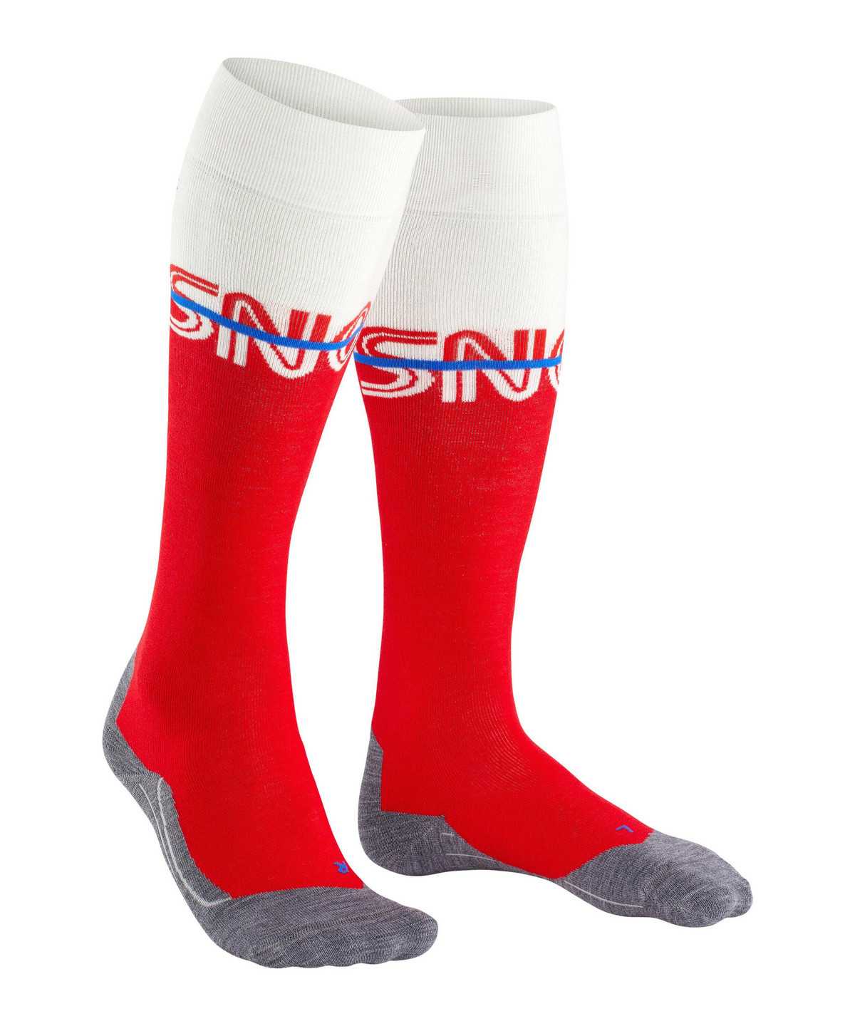 Dámské Sports Socks Falke SK4 Advanced Skiing Knee-high Socks Červené | 0928JCMGQ