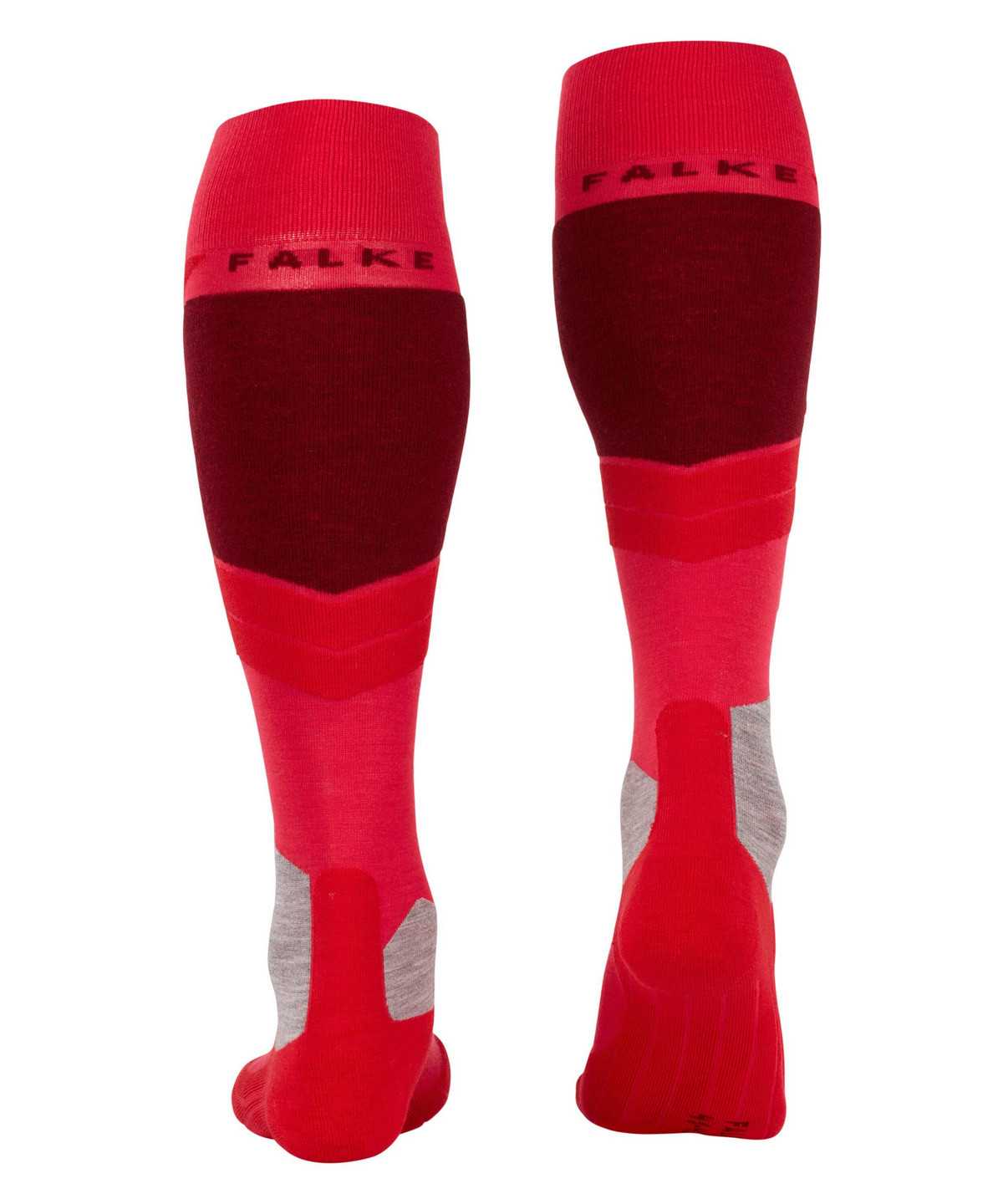 Dámské Sports Socks Falke SK4 Advanced Skiing Knee-high Socks Červené | 0172WCDUQ