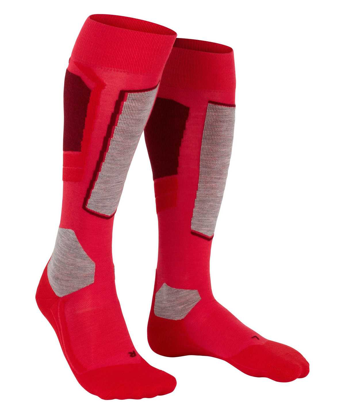 Dámské Sports Socks Falke SK4 Advanced Skiing Knee-high Socks Červené | 0172WCDUQ