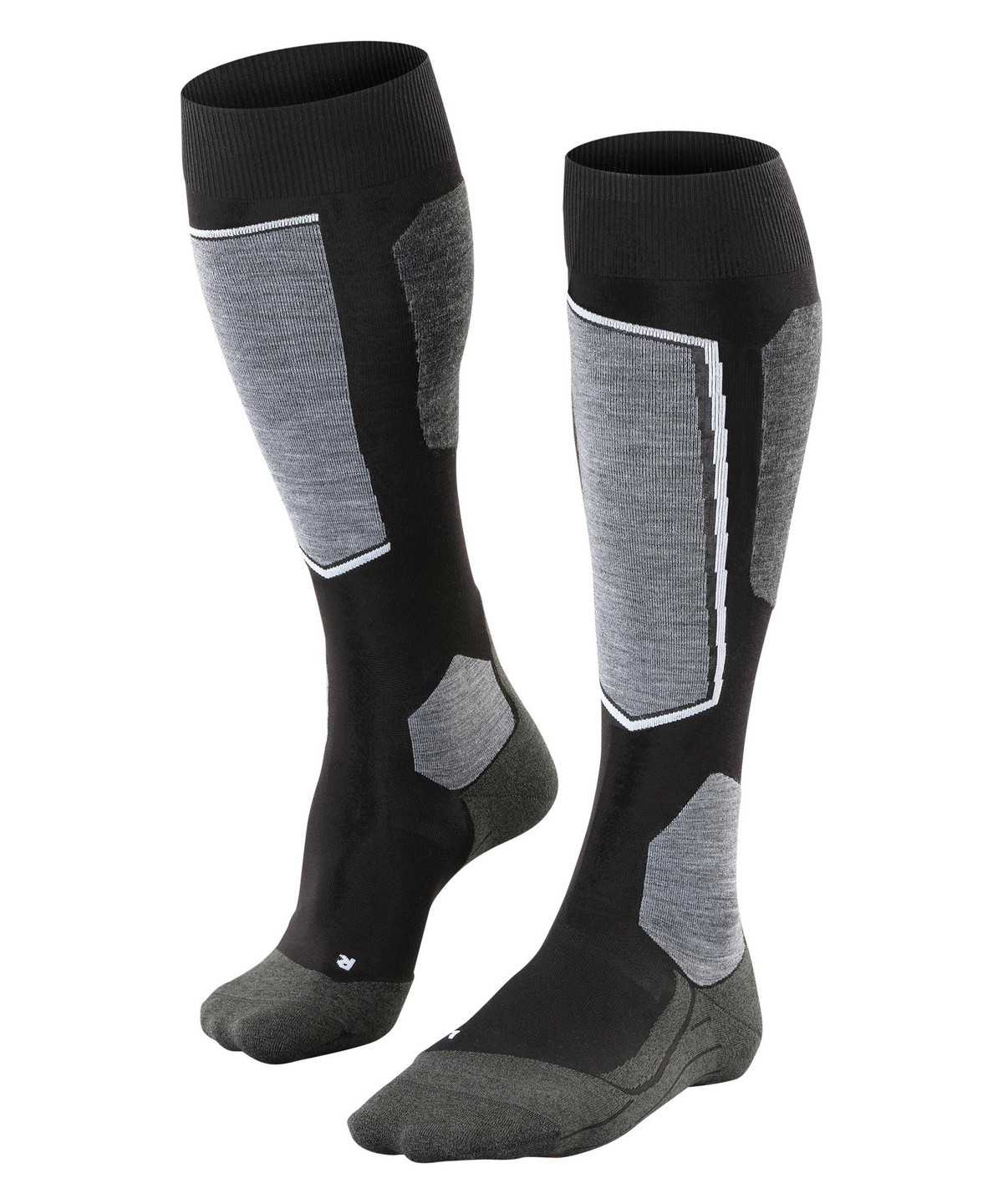 Dámské Sports Socks Falke SK6 Pro Skiing Knee-high Socks Černé | 5769NGORM