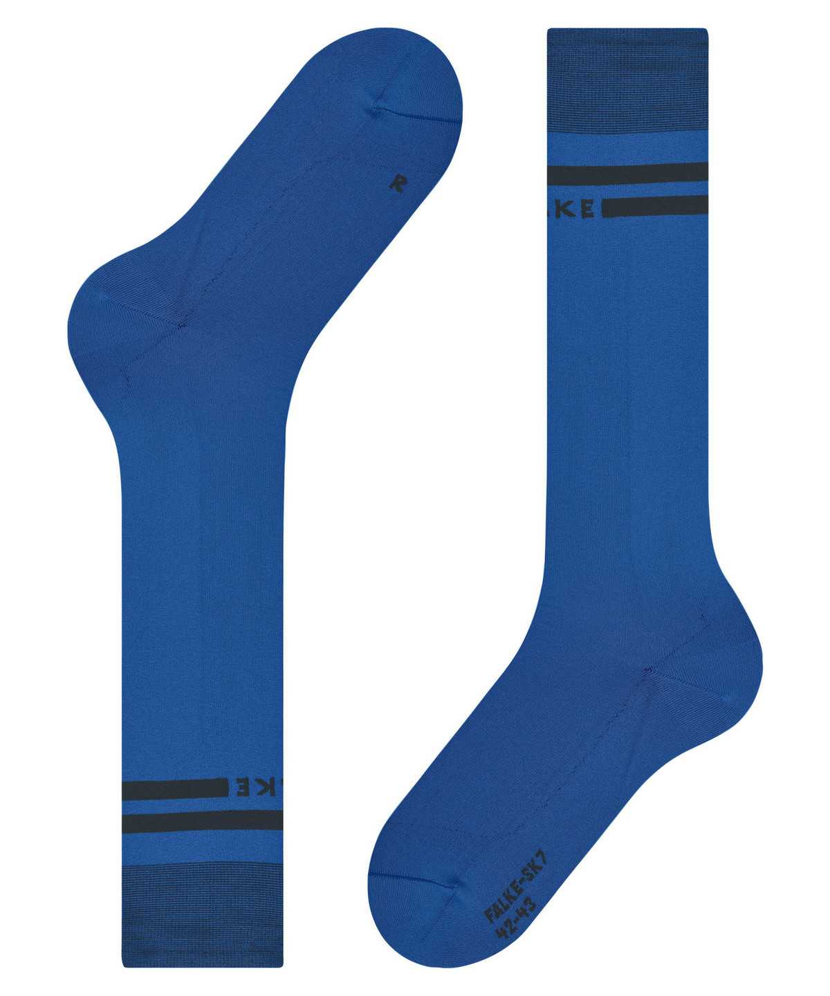 Dámské Sports Socks Falke SK7 Race Skiing Knee-high Socks Blankyt | 5738VOTYI