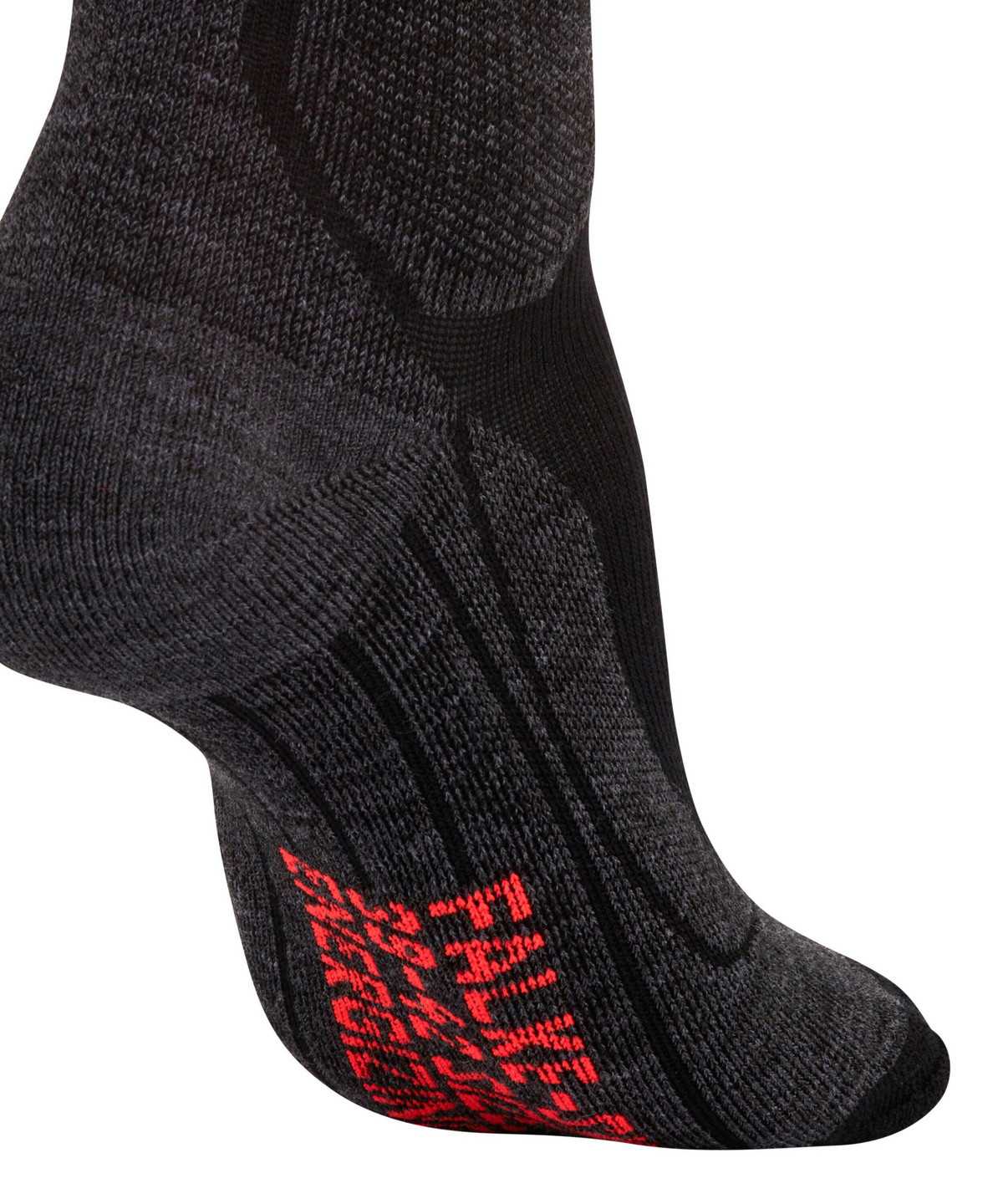 Dámské Sports Socks Falke SK Compression Wool Skiing Knee-high Socks Černé | 9342ECKHS