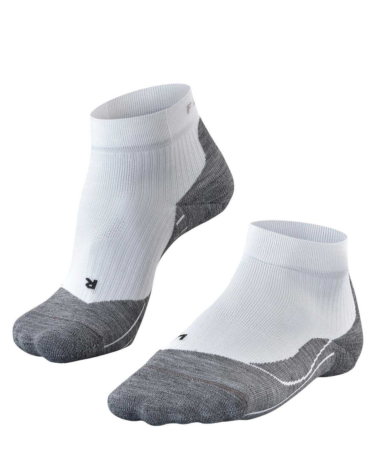 Dámské Sports Socks Falke TE4 Short Tennis Short sock Bílé | 3906DBSPY