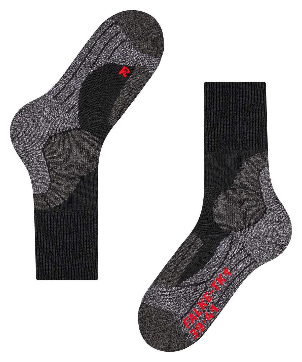 Dámské Sports Socks Falke TK1 Adventure Trekking Socks Černé | 1537XICNL