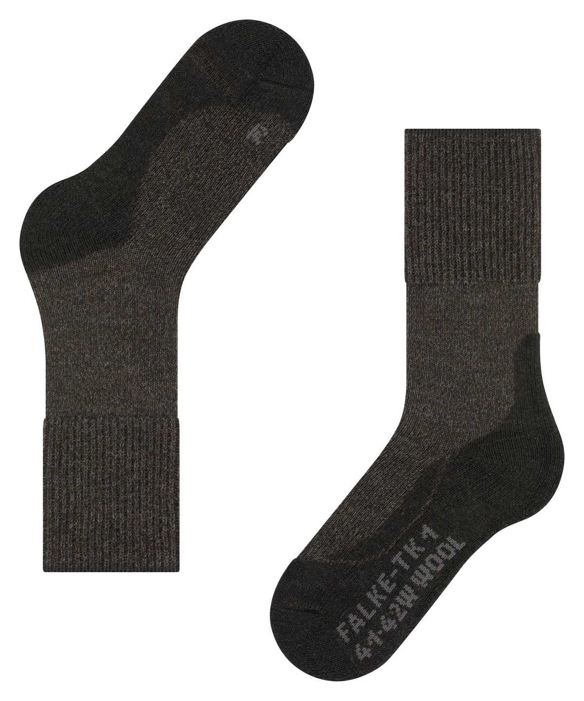 Dámské Sports Socks Falke TK1 Adventure Wool Trekking Socks Šedé | 6891JQFRY