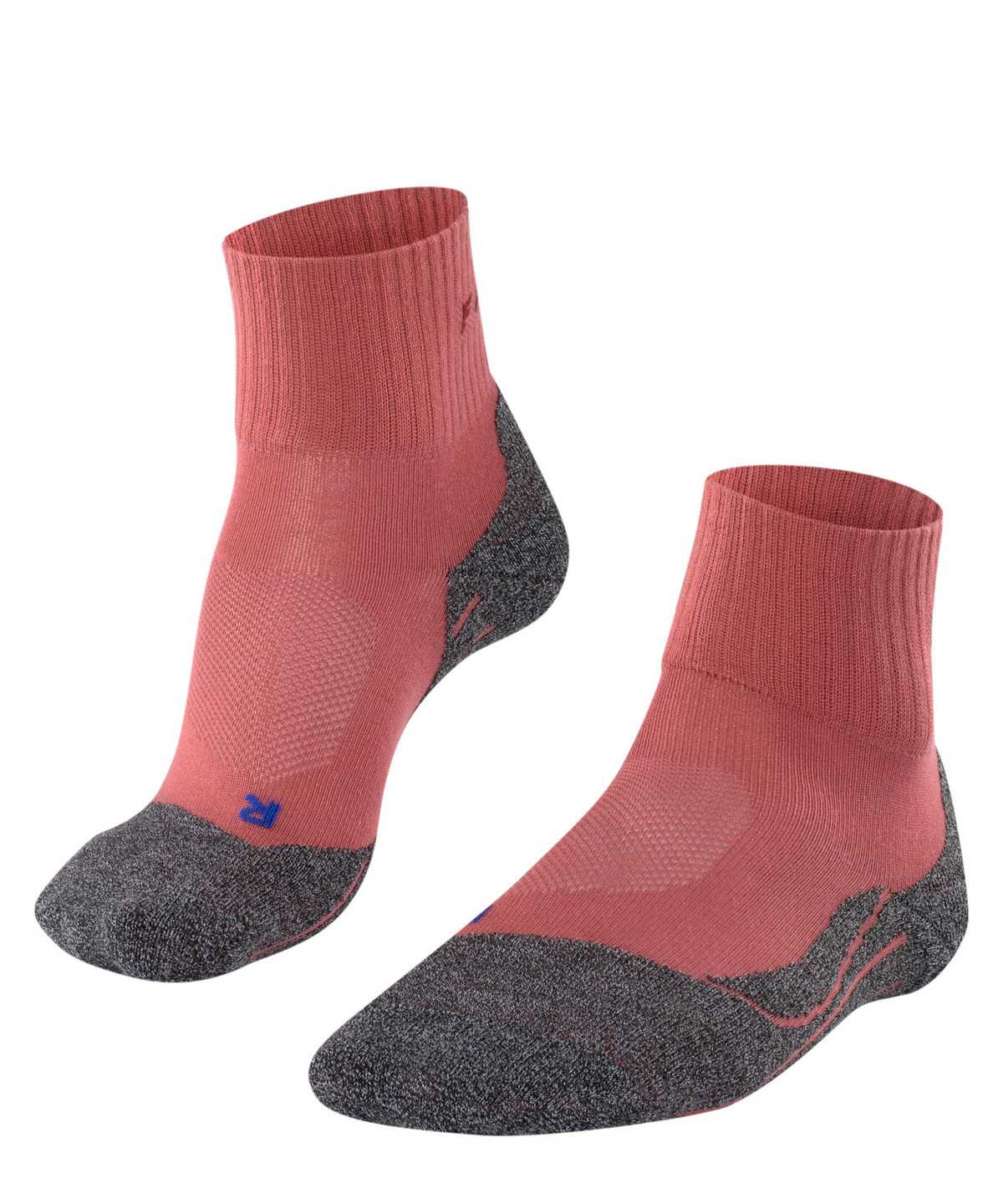 Dámské Sports Socks Falke TK2 Explore Cool Short Trekking Short sock Červené | 8094NAUEC