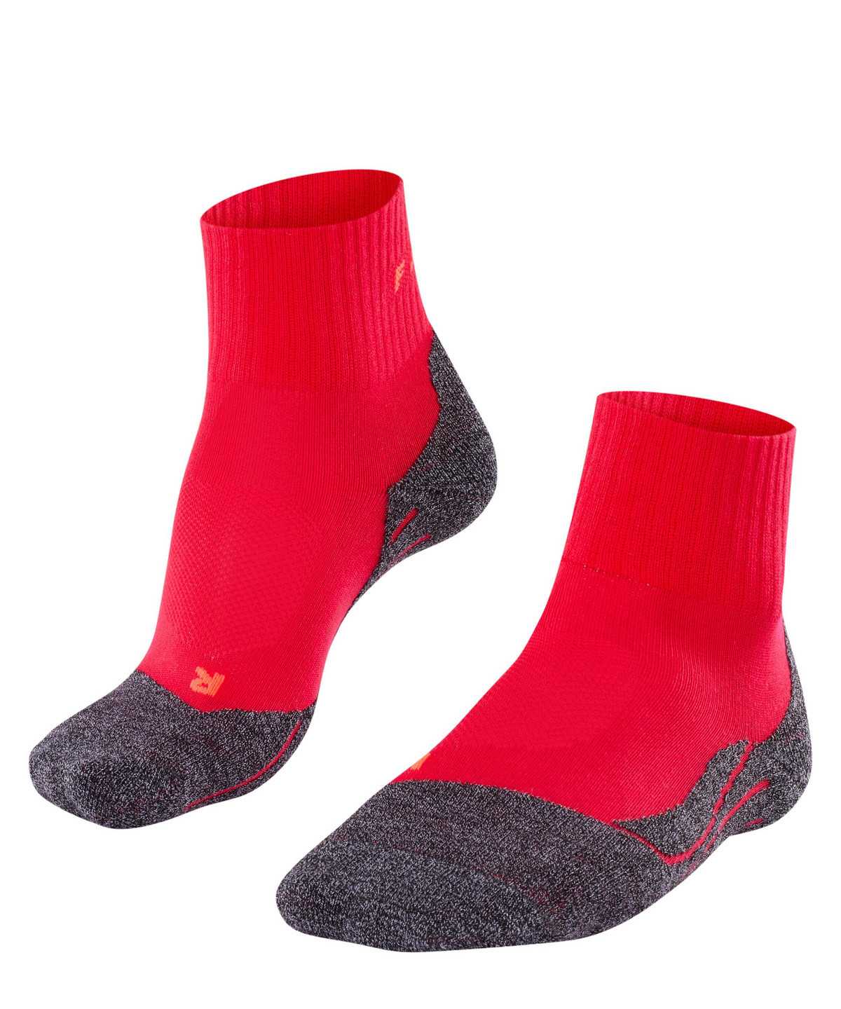 Dámské Sports Socks Falke TK2 Explore Cool Short Trekking Short sock Červené | 5672WNLMB