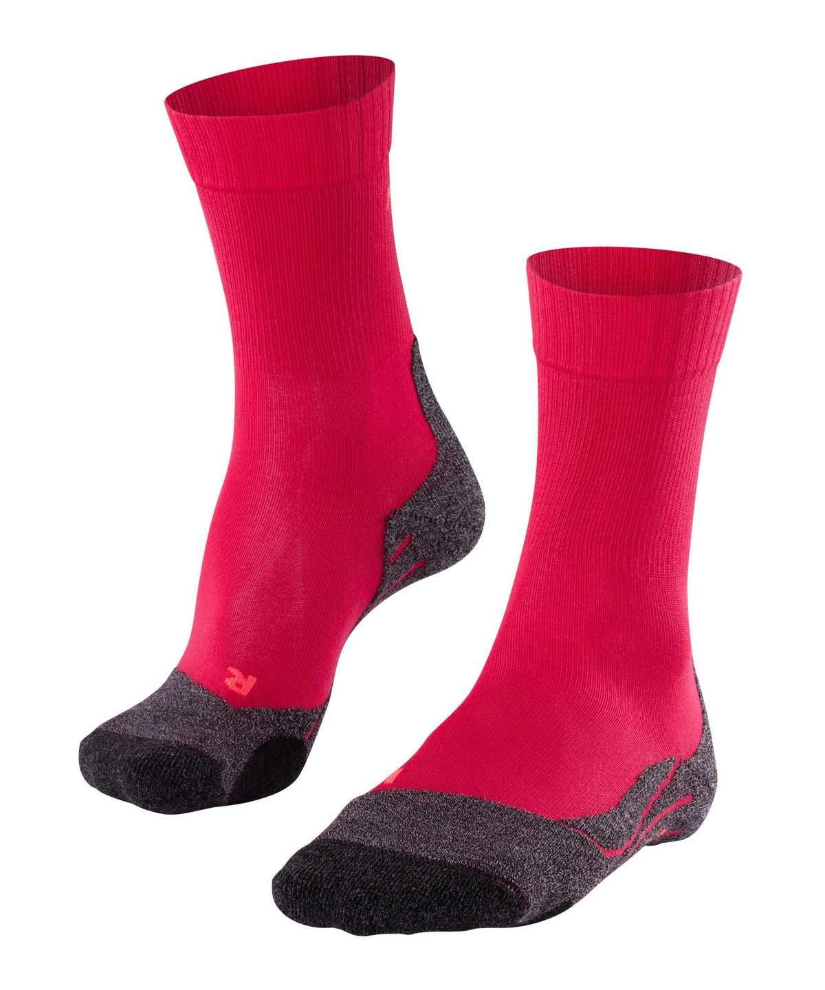 Dámské Sports Socks Falke TK2 Explore Cool Trekking Socks Červené | 4018UPBVN