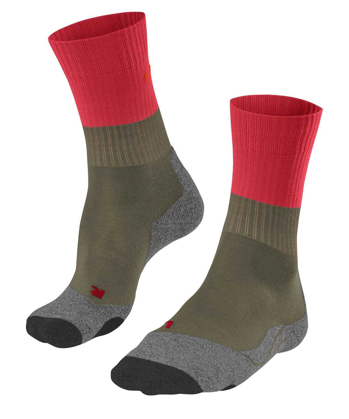 Dámské Sports Socks Falke TK2 Explore Trekking Socks Zelene | 4193RHICZ