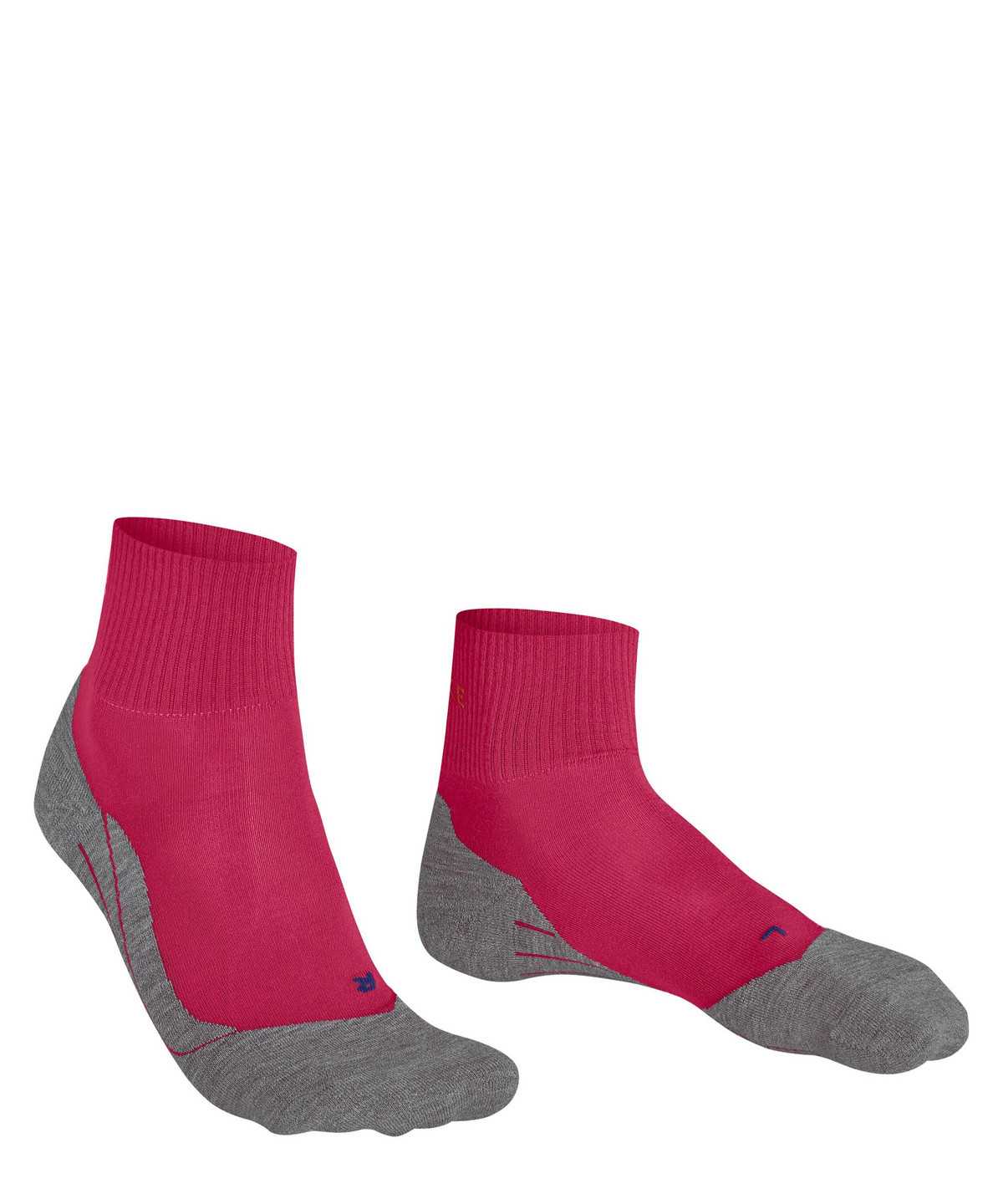 Dámské Sports Socks Falke TK5 Wander Cool Short Trekking Short sock Červené | 9863QDTSJ