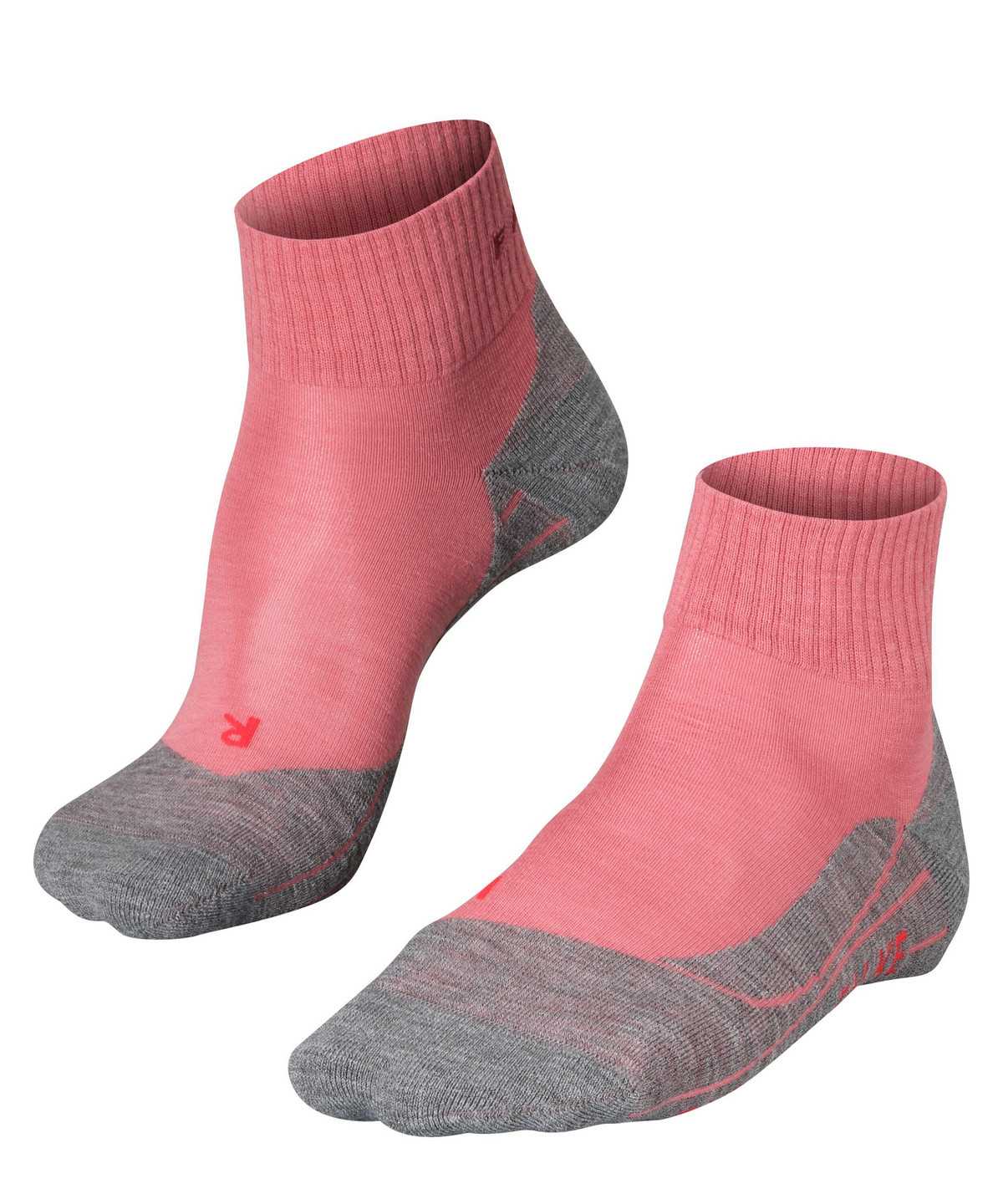 Dámské Sports Socks Falke TK5 Wander Short Trekking Short sock Červené | 9260CEGJL