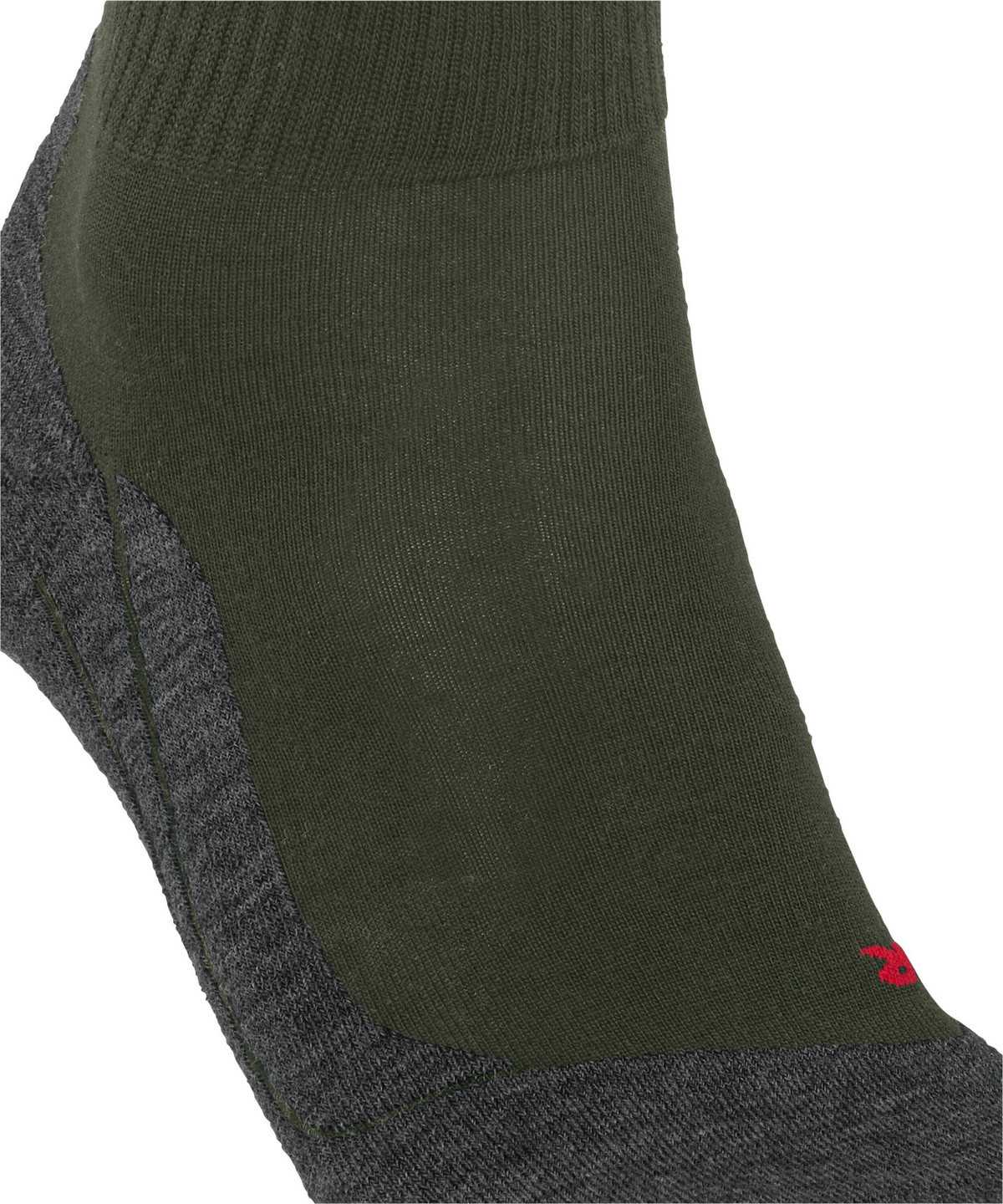 Dámské Sports Socks Falke TK5 Wander Wool Short Trekking Short sock Zelene | 7932ENKJX