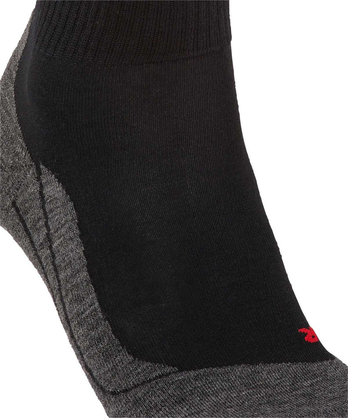 Dámské Sports Socks Falke TK5 Wander Wool Short Trekking Short sock Černé | 9527BYVIX