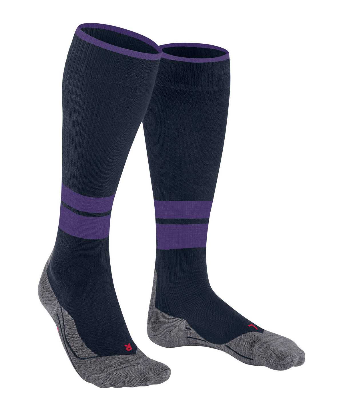 Dámské Sports Socks Falke TK Compression Energy Trekking Knee-high Socks Blankyt | 9028MRKYV