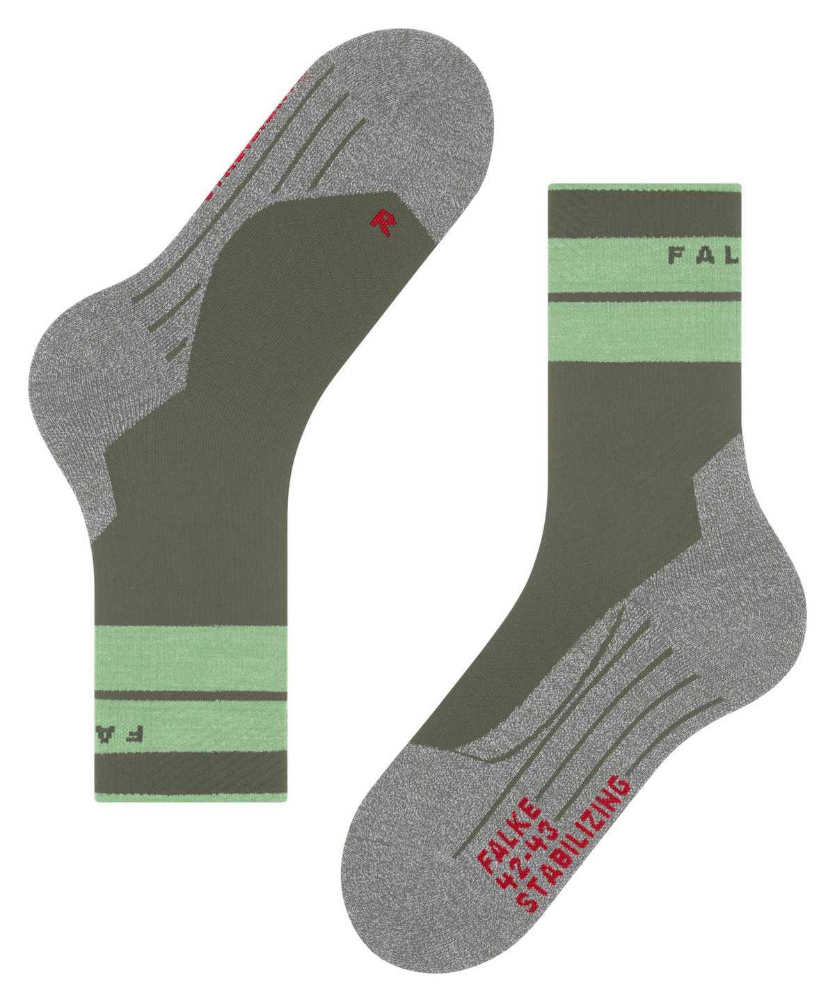 Dámské Sports Socks Falke TK Stabilizing Trekking Socks Zelene | 6439EMXYR