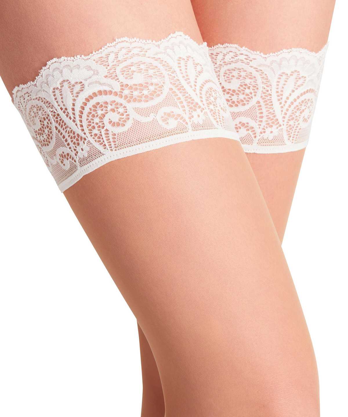 Dámské Thigh Highs Falke Matt Deluxe 20 DEN Stay-ups Hnědé | 9782WALDI