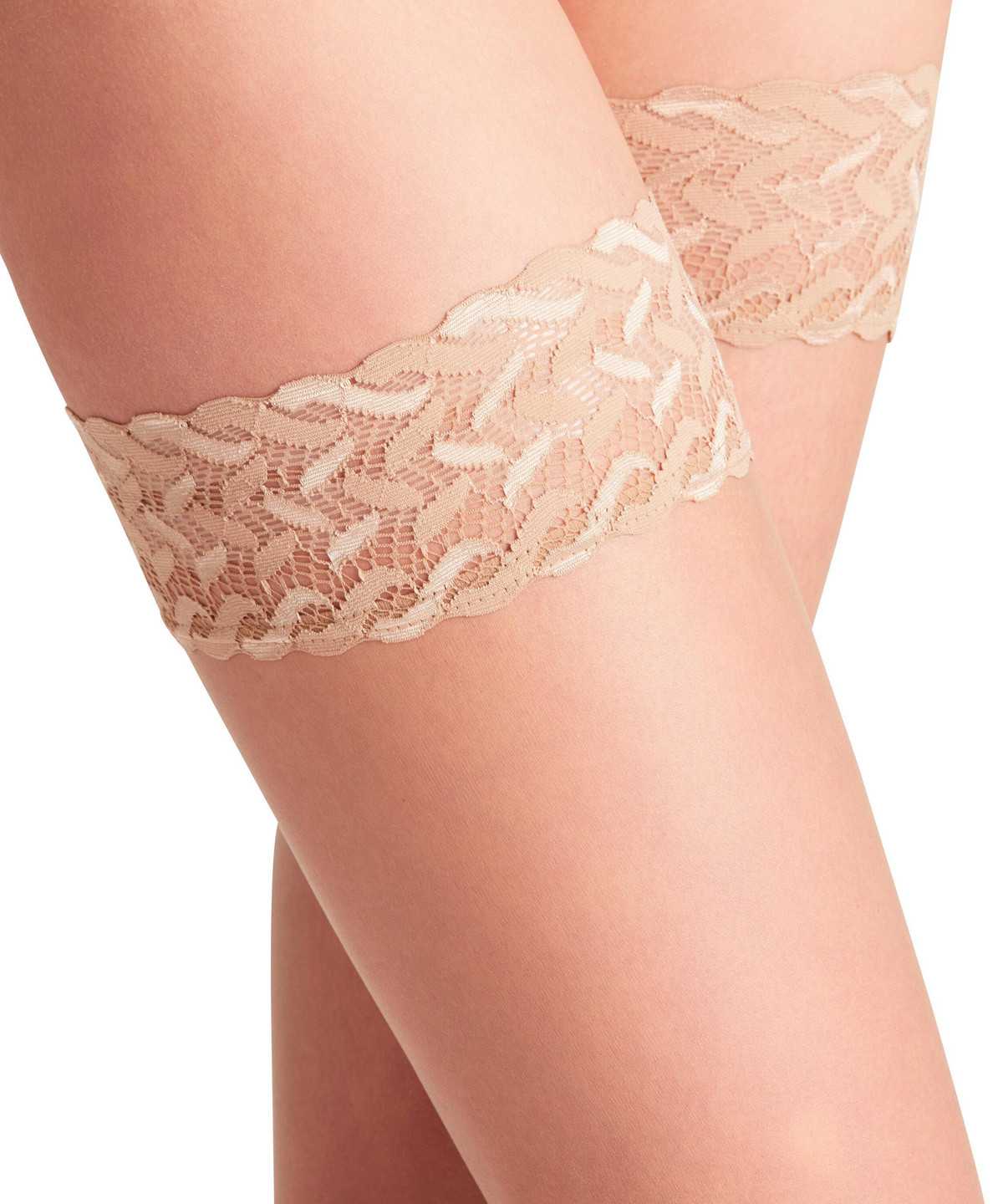 Dámské Thigh Highs Falke Shelina 12 DEN Stay-ups Béžový | 1526PJVTO