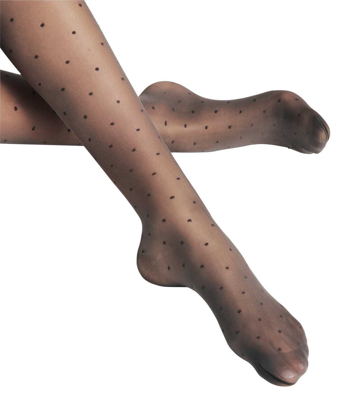 Dámské Tights Falke Dot Vitalize 20 DEN Tights Šedé | 1390CPHWD