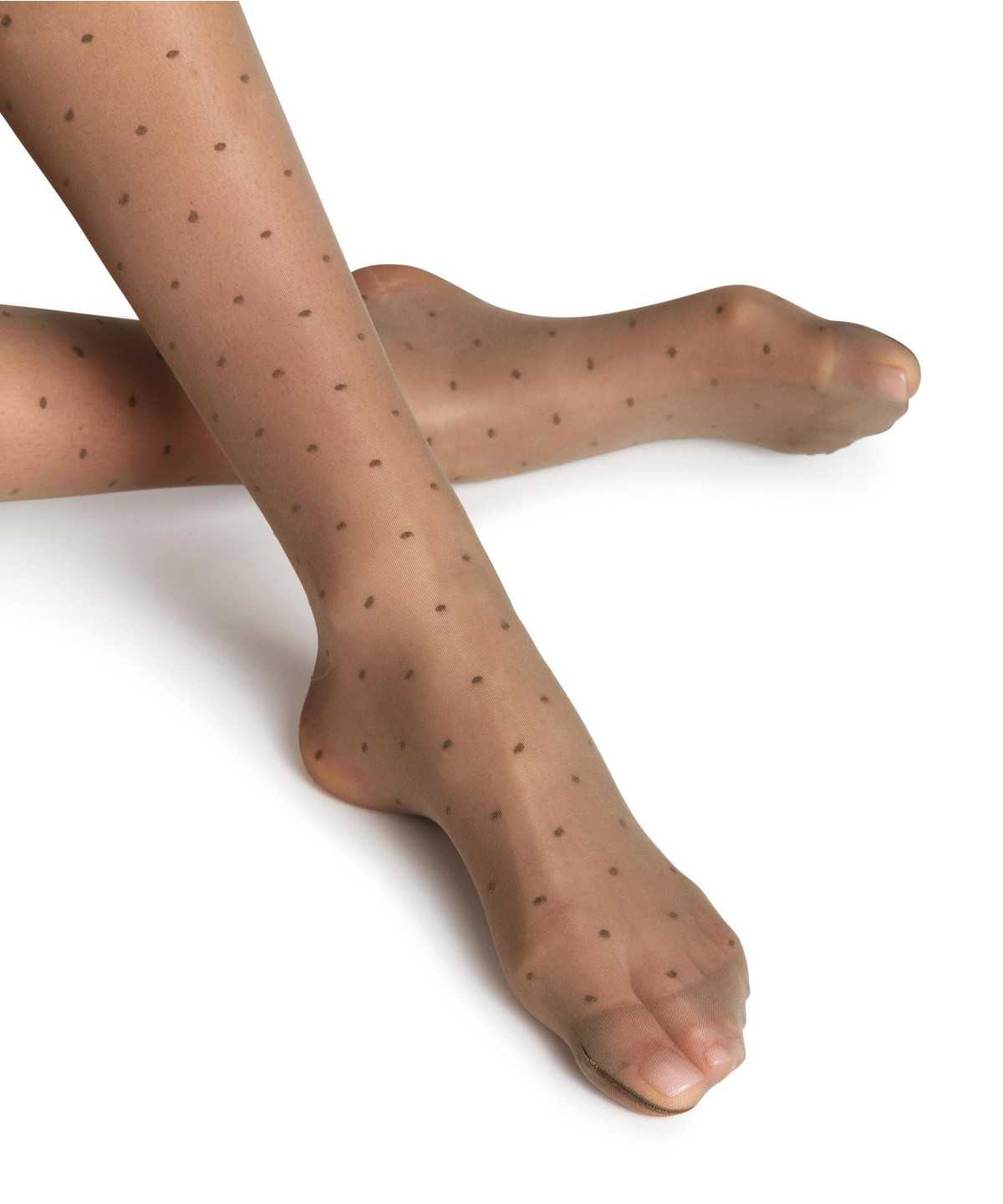 Dámské Tights Falke Dot Vitalize 20 DEN Tights Zelene | 3791NEYDS