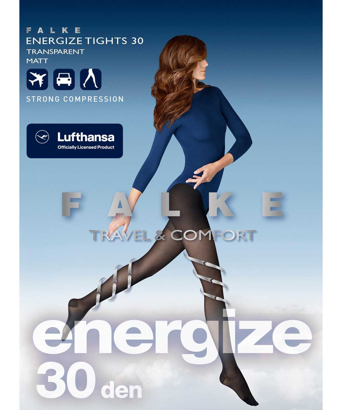 Dámské Tights Falke Energize 30 DEN Tights Blankyt | 7185ZPSRV