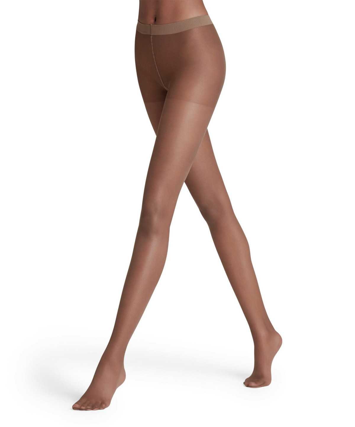 Dámské Tights Falke Invisible Deluxe 8 DEN Tights Hnědé | 8702HIMVP