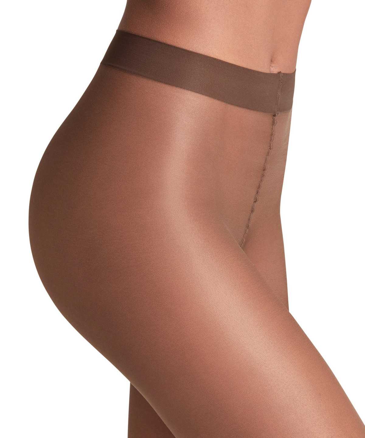 Dámské Tights Falke Seidenglatt 15 DEN Tights Hnědé | 8264TJSNW