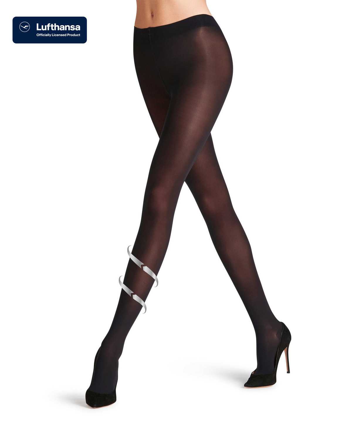 Dámské Tights Falke Vitalize 40 DEN Tights Černé | 2348BJTPD