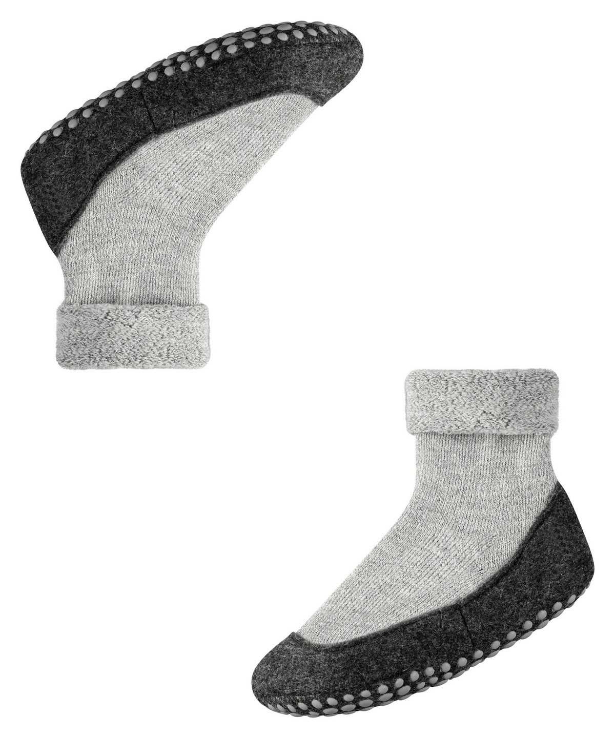 Dětské House Socks & Slippers Falke Cosyshoe Minis Slippers Šedé | 1730CWGIQ