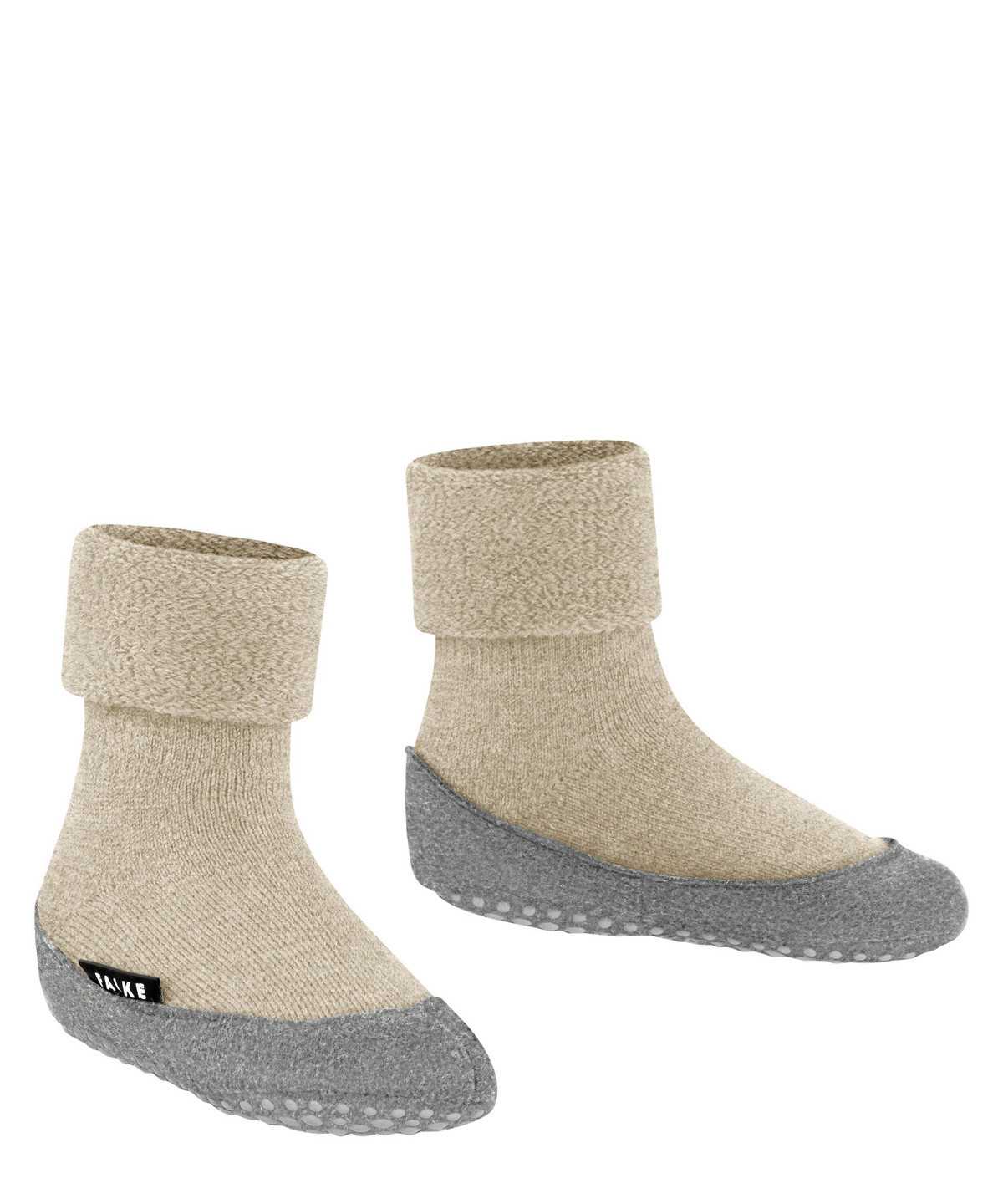 Dětské House Socks & Slippers Falke Cosyshoe Teens Slippers Béžový | 1526NSDJT