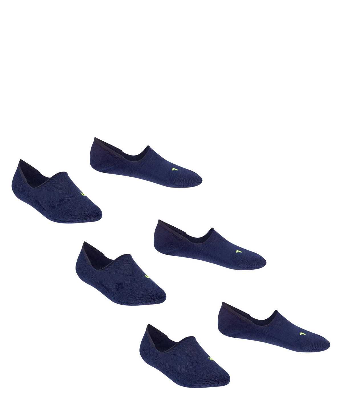 Dětské No Show Socks Falke Cool Kick 3-Pack Invisibles Blankyt | 0381EPDOY