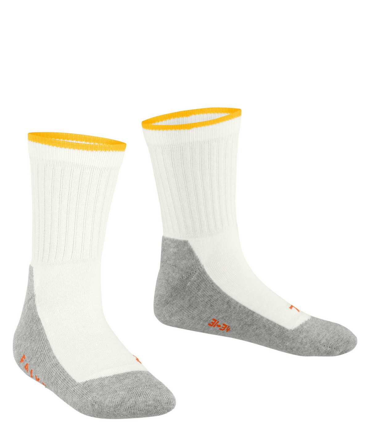 Dětské Ponožky Falke Active Everyday Socks Bílé | 9312YNSXM