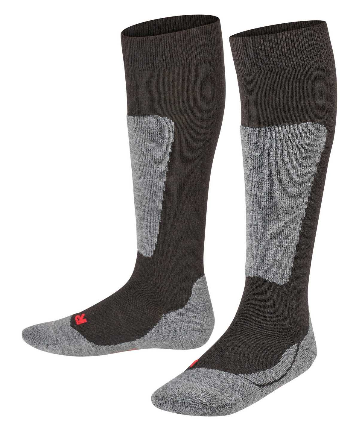 Dětské Ponožky Falke Active Ski Knee-high Socks Černé | 9503JIQVW