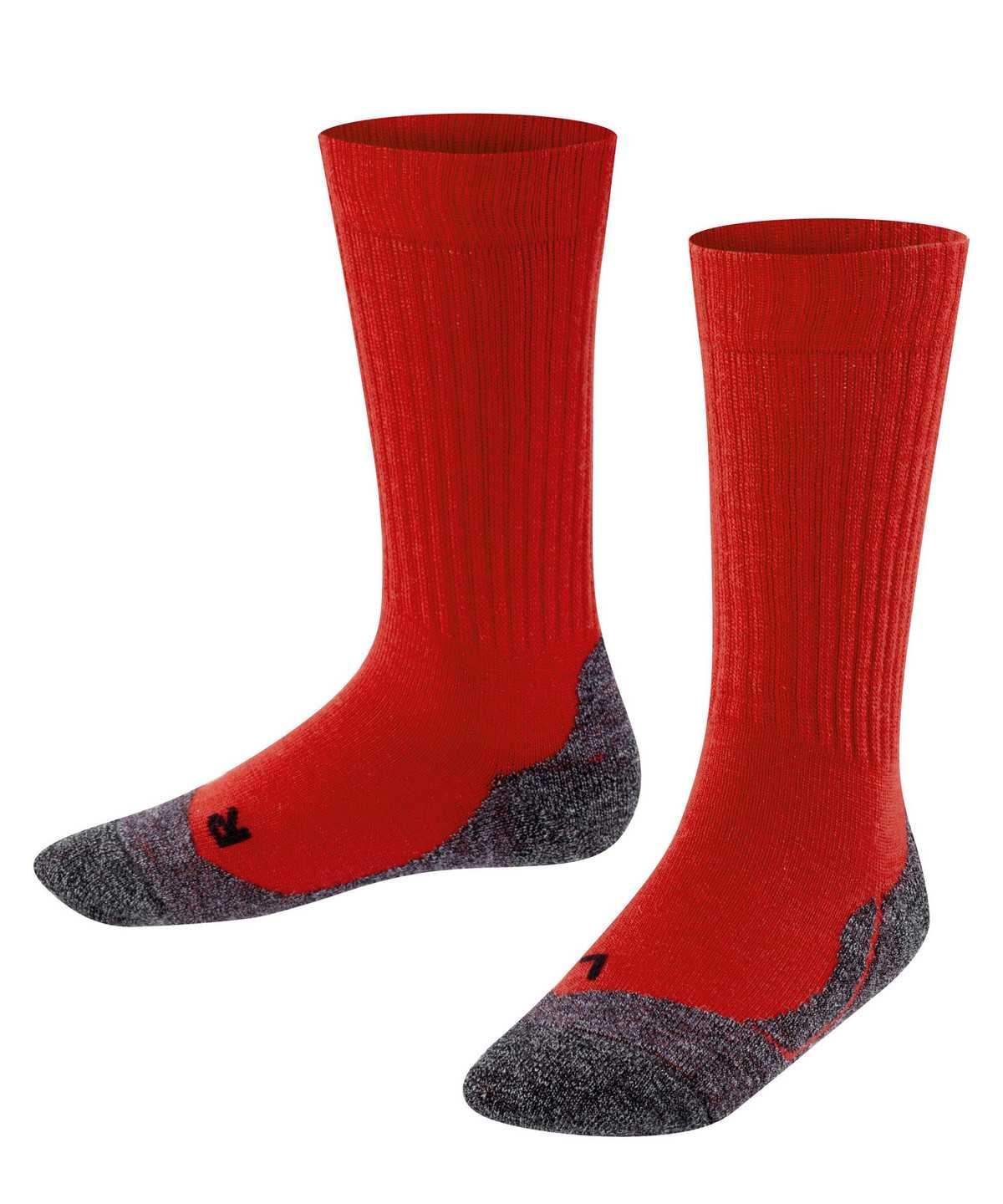 Dětské Ponožky Falke Active Warm Socks Červené | 1342BKMXJ