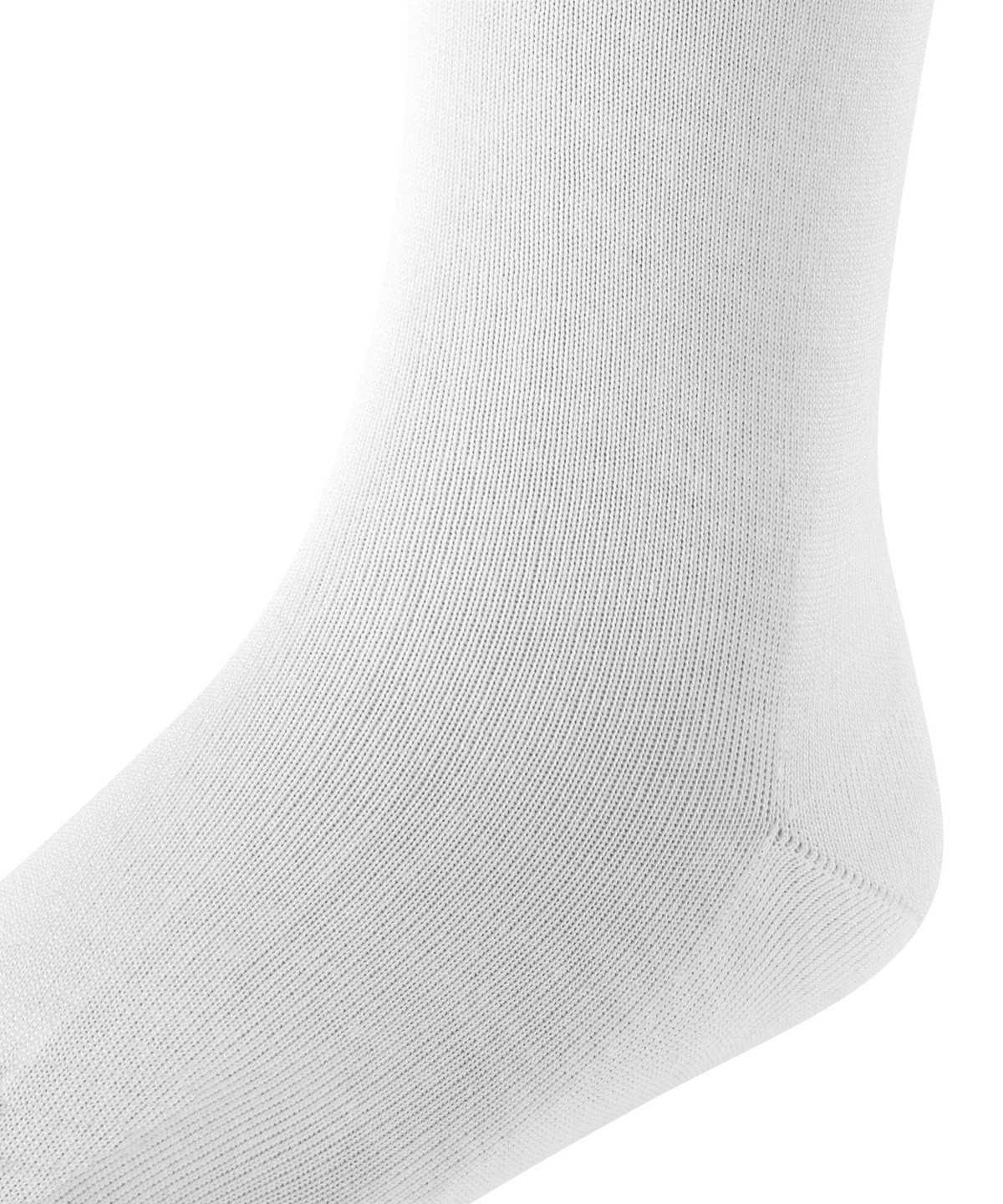 Dětské Ponožky Falke Cotton Finesse Socks Bílé | 4708LUWRJ