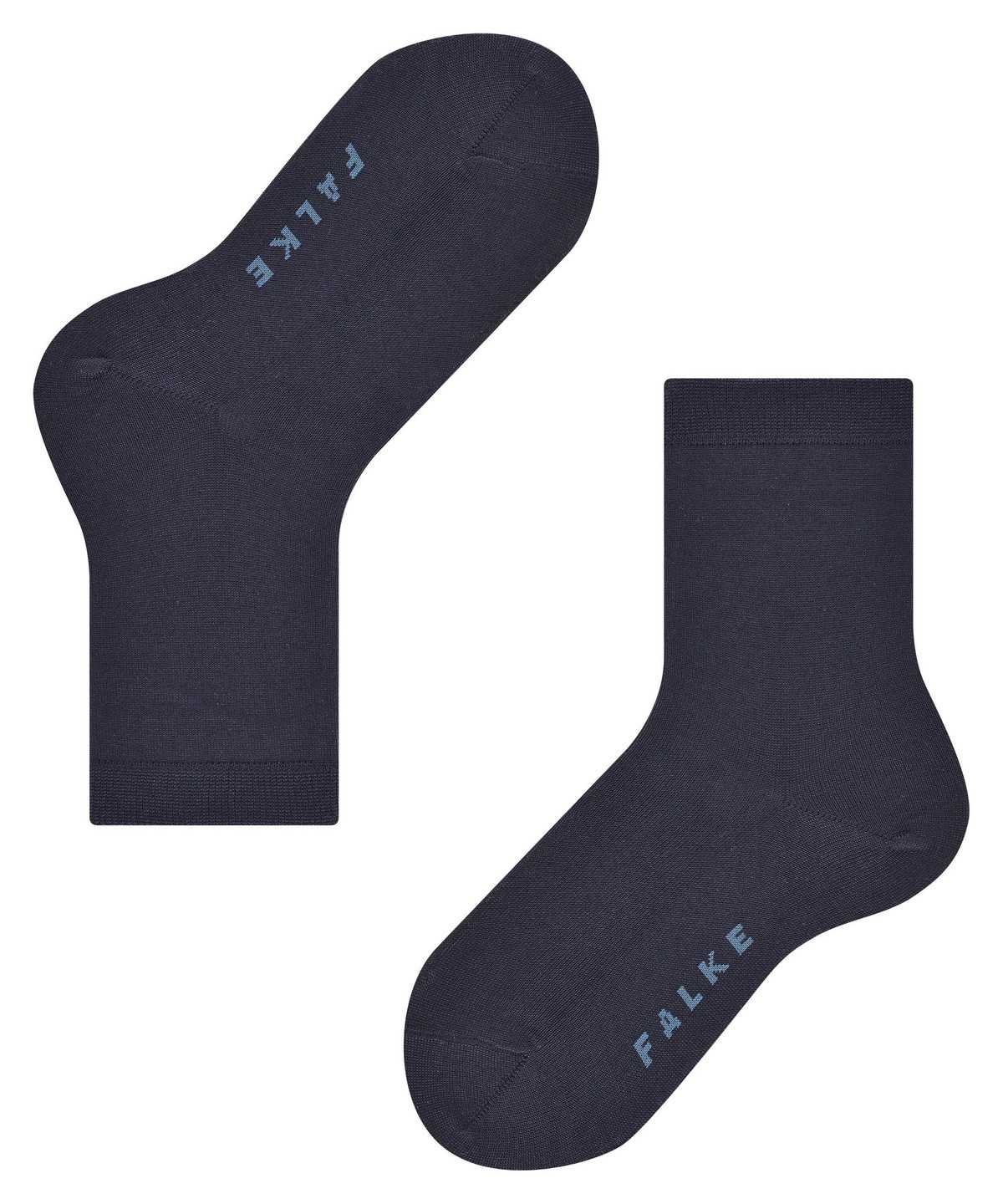 Dětské Ponožky Falke Cotton Finesse Socks Blankyt | 4307KJHBQ