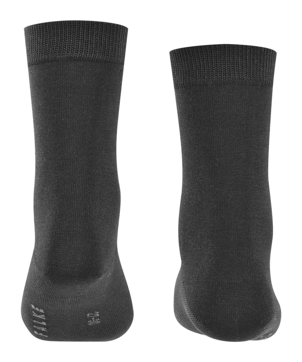 Dětské Ponožky Falke Cotton Finesse Socks Černé | 9764PDGZJ