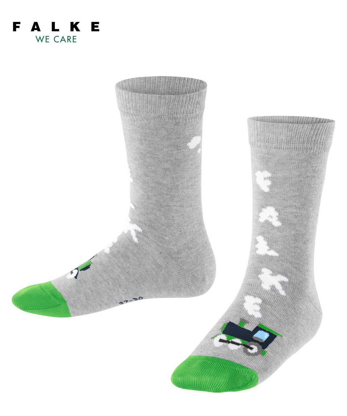 Dětské Ponožky Falke Happy Locomotive Socks Šedé | 1374AIOSU