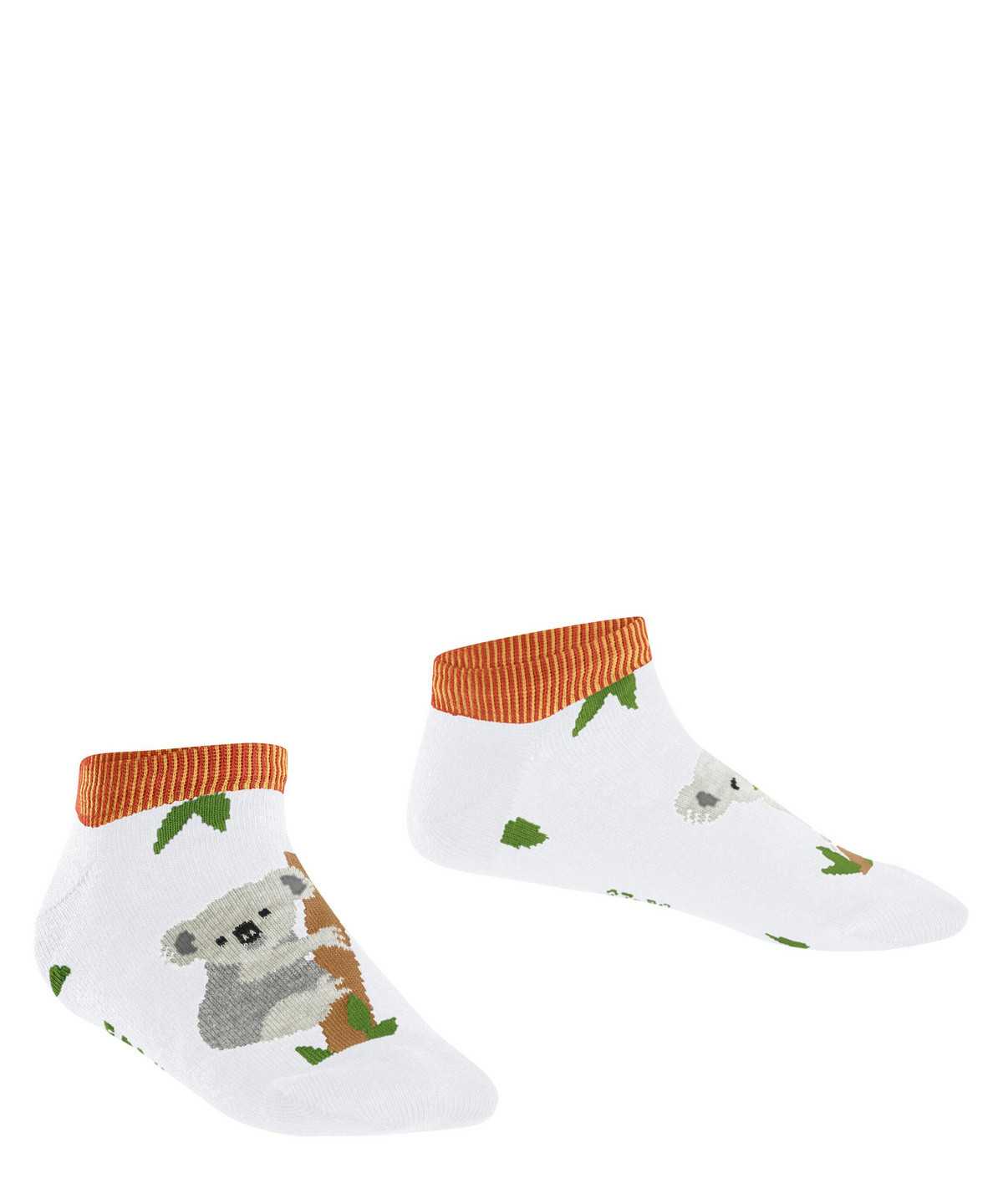 Dětské Ponožky Falke Koala Friends Sneaker socks Bílé | 5029YORNQ