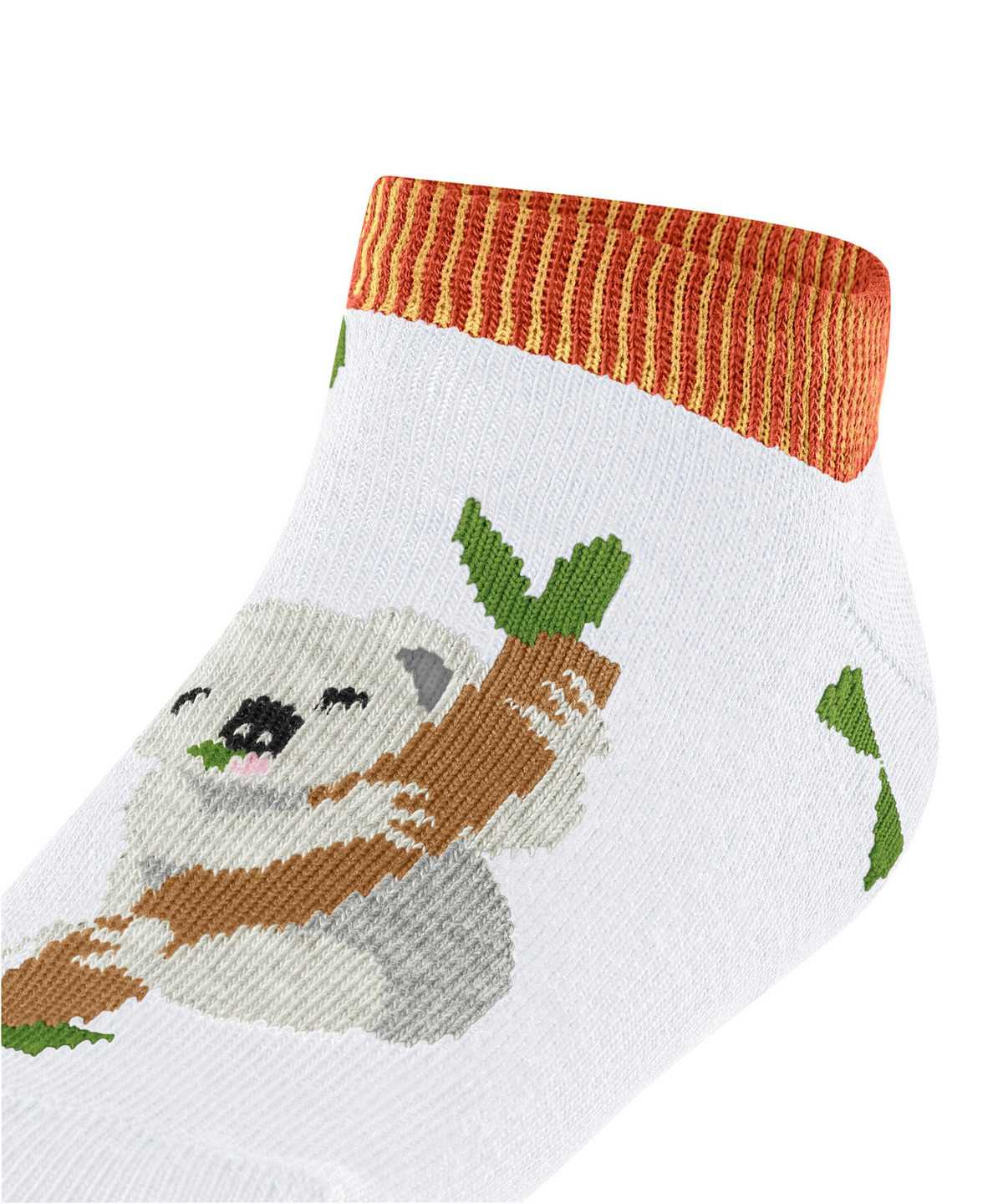 Dětské Ponožky Falke Koala Friends Sneaker socks Bílé | 5029YORNQ