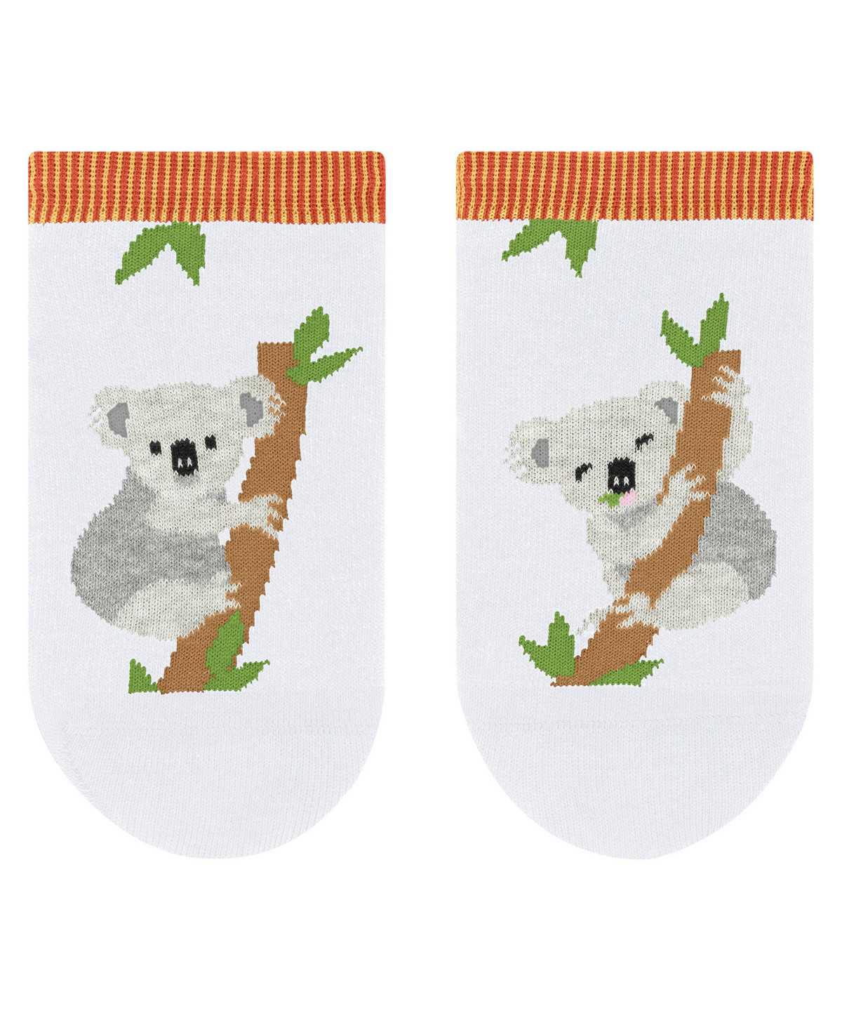 Dětské Ponožky Falke Koala Friends Sneaker socks Bílé | 5029YORNQ