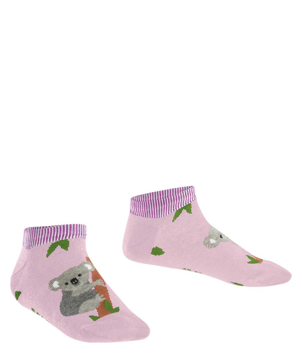 Dětské Ponožky Falke Koala Friends Sneaker socks Růžové | 1942LHUWQ