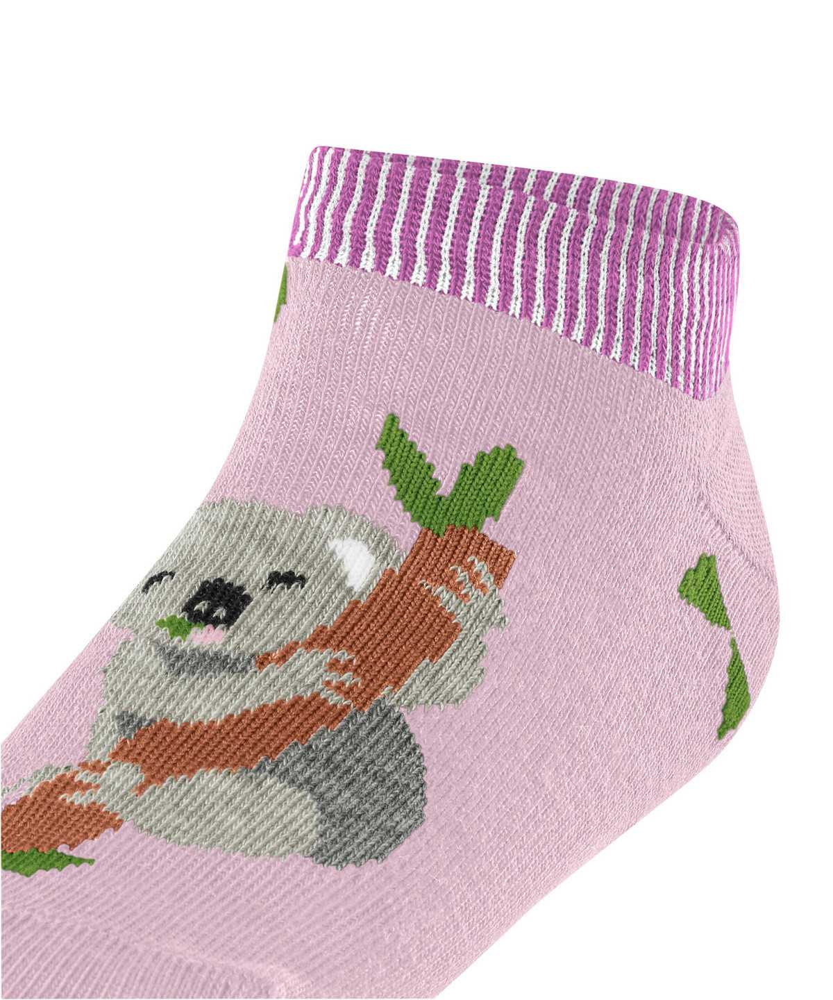 Dětské Ponožky Falke Koala Friends Sneaker socks Růžové | 1942LHUWQ