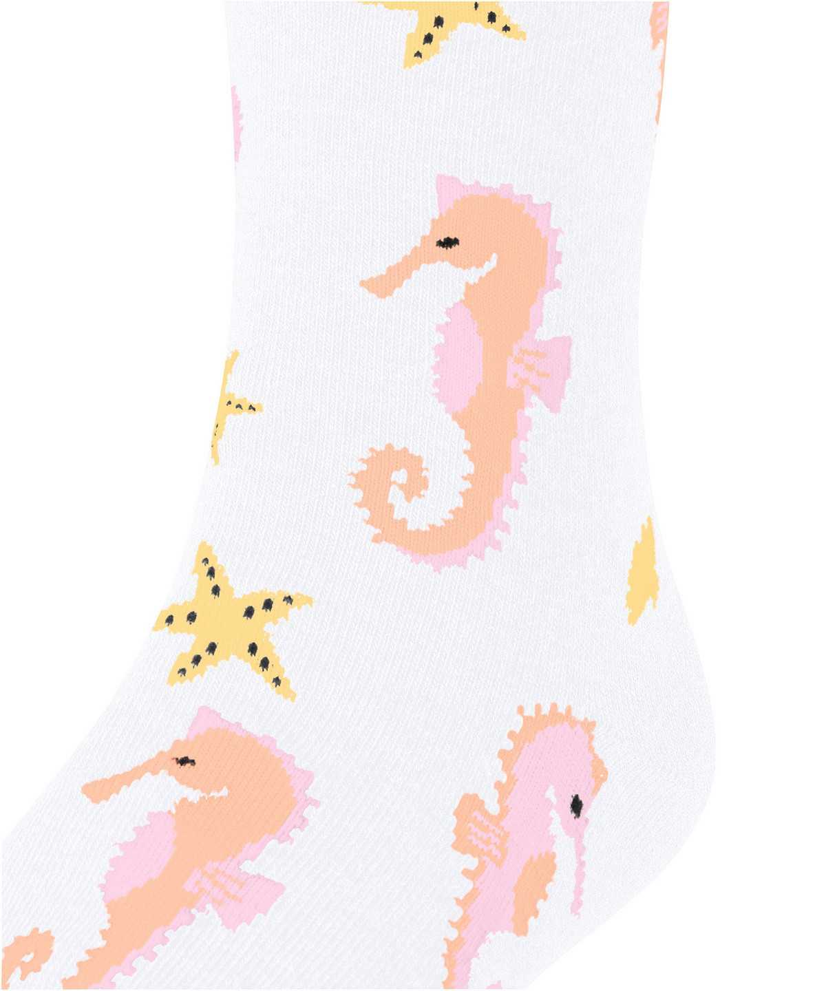 Dětské Ponožky Falke Lovely Seahorses Socks Bílé | 4839PCOHY