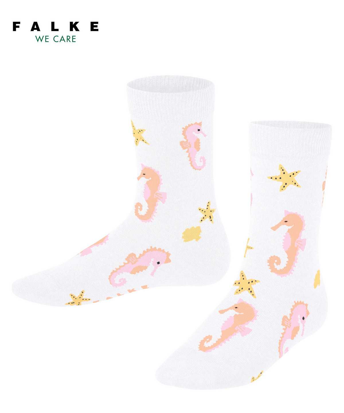 Dětské Ponožky Falke Lovely Seahorses Socks Bílé | 4839PCOHY