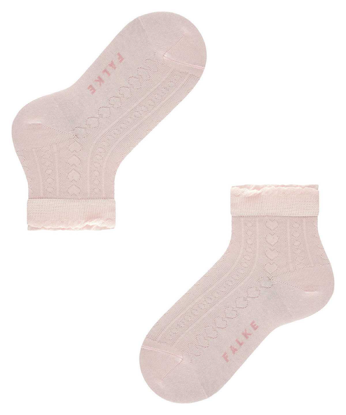 Dětské Ponožky Falke Romantic Net Socks Růžové | 6803BRPAD