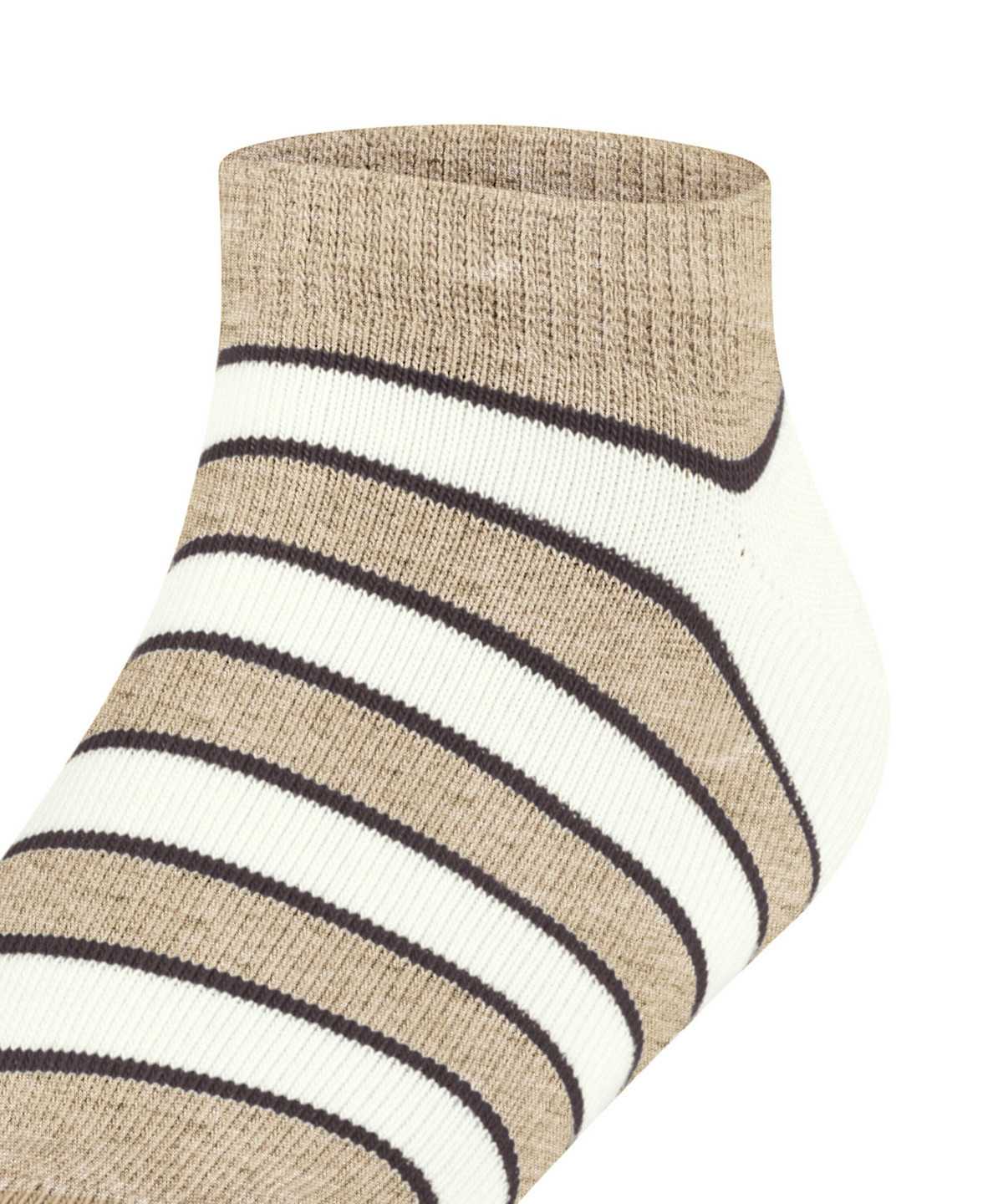 Dětské Ponožky Falke Simple Stripes Sneaker socks Béžový | 7604UQACP